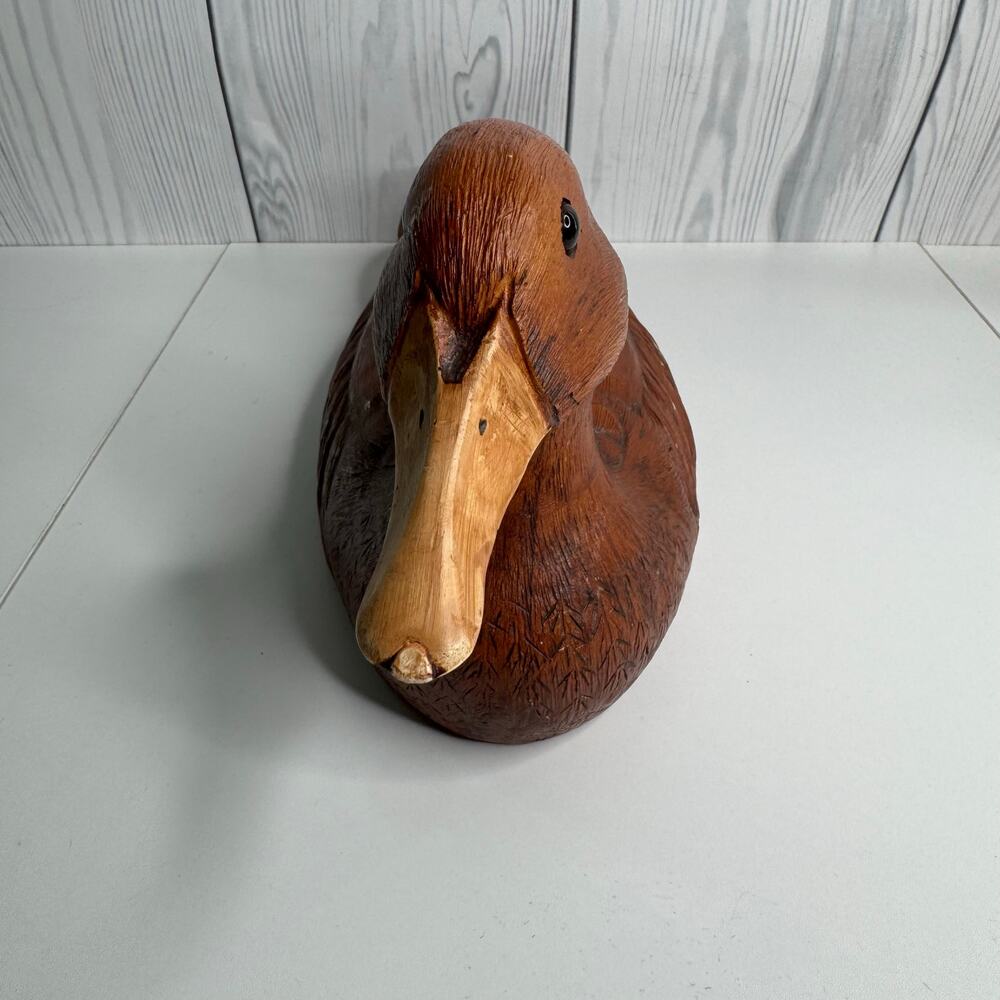 Handcrafted 12" Mallard  Duck  1983 Dr JC Huber  #102 Vintage Minneapolis, MN - Picture 2 of 9